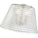 Saben 3 Light 15 inch Polished Nickel Indoor Semi-Flush Ceiling Light